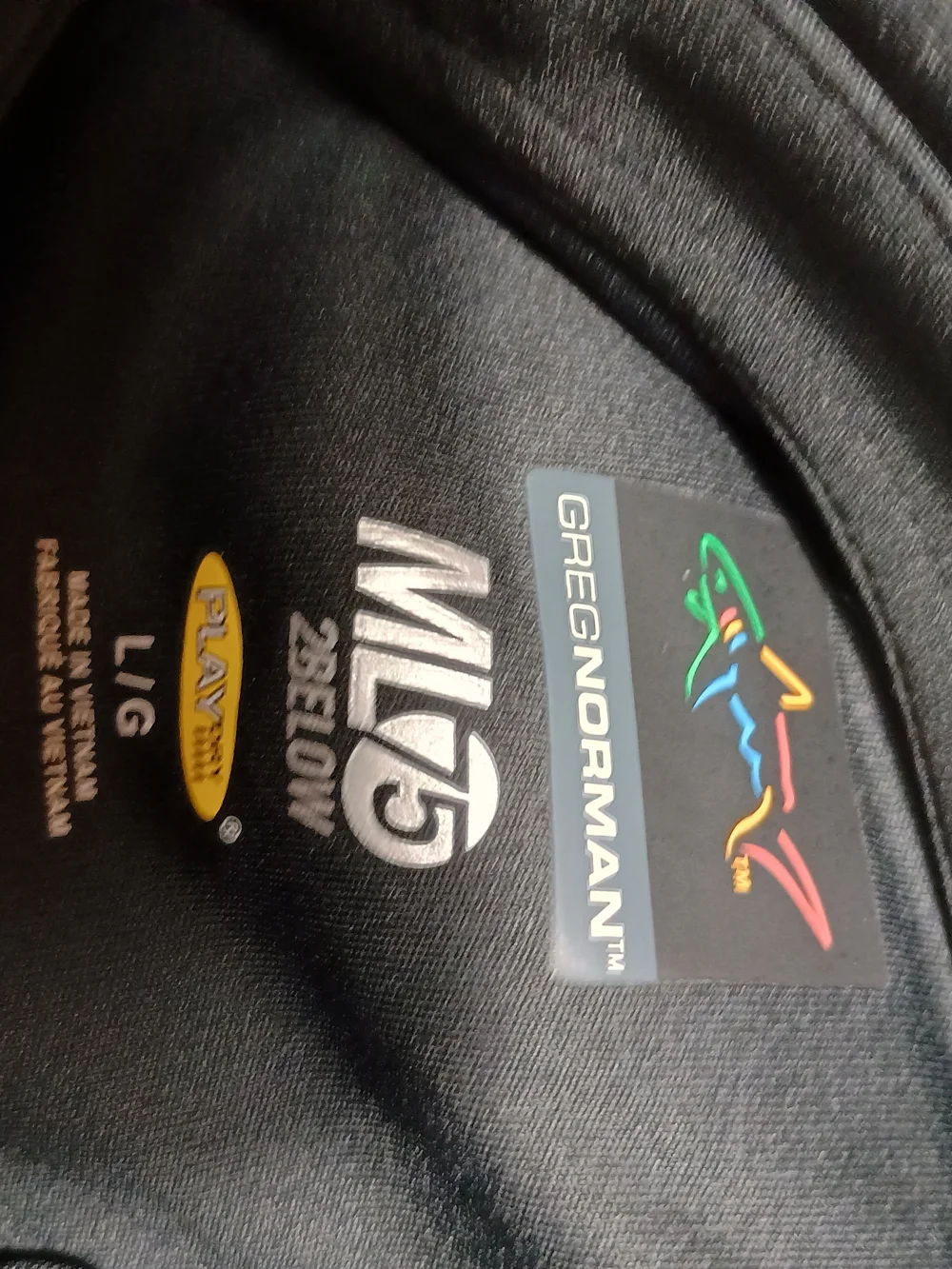 Greg Norman Men's Black Polo Shirt - Picture 5 of 5
